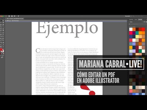 Video: ¿Cómo edito un PDF vectorial?