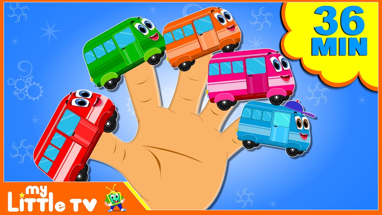 Vehicles Finger Family Nursery Rhymes Baby Songs Car Videos for