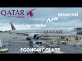 Qatar airways doha to montreal on boeing 777300er trip report