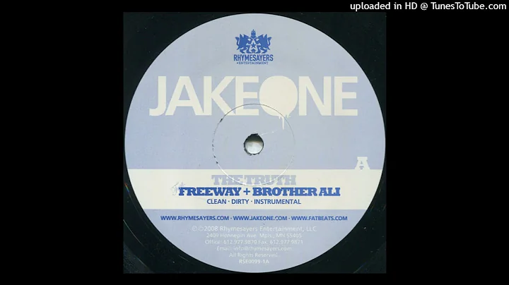 Jake One - The Truth (Feat. Freeway & Brother Ali)