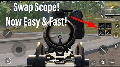HOW TO ENABLE QUICK SCOPE SWITCH IN PUBG MOBILE