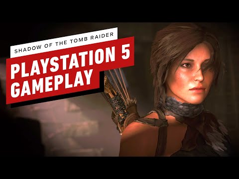 Shadow of the Tomb Raider: 16 Minutes of PS5 'High Resolution' Mode Gameplay (4K 60fps)