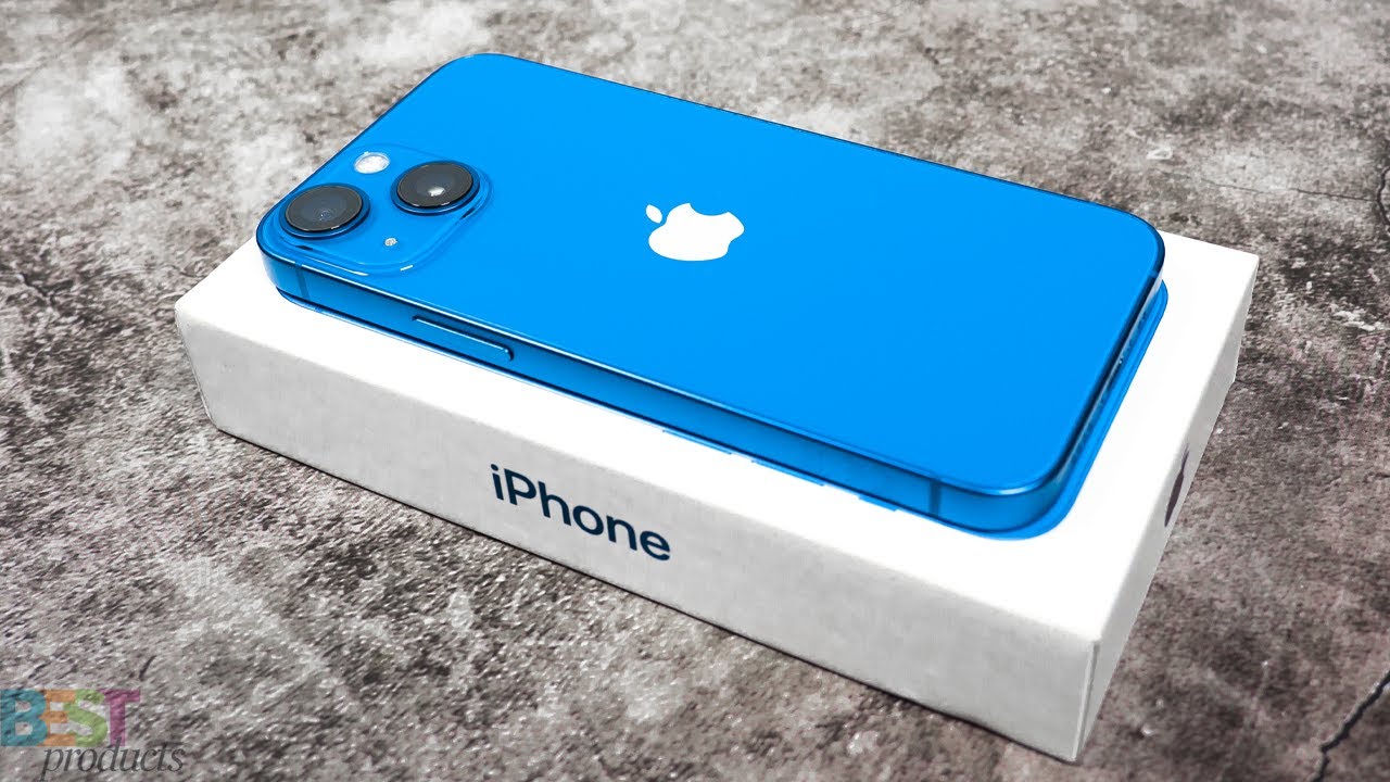 iPhone 13 Mini Unboxing! (Blue) 