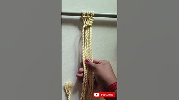 Simple Macrame Zigzag Pattern || Macrame tutorial || Macrame Simple Design