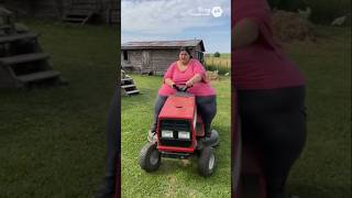 "When Your Lawn Mower Can't Handle the Chaos 😂🚜 | Hilarious AI-Generated Scene" #giggleshot