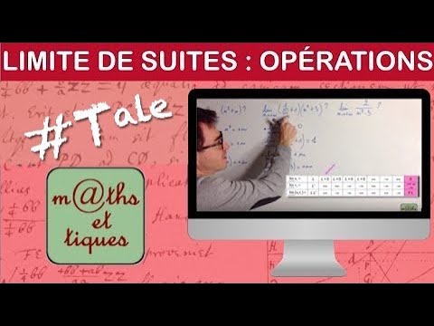 Vidéo: Comment Calculer La Limite D'une Suite