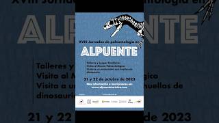 Jornadas de Paleontología en Alpuente: 21 y 22 de octubre de 2023