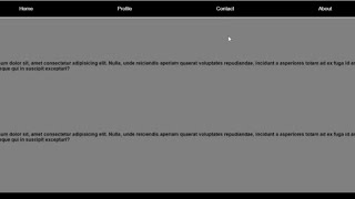 How to Create a Navbar That Moves Down When You Scroll with HTML & CSS