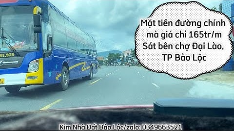 Nền biệt thự 540m2, mặt tiền đường Nguyễn Thiện Thuật, Lộc Châu, TP Bảo Lộc#datbaoloc #bdsbaoloc