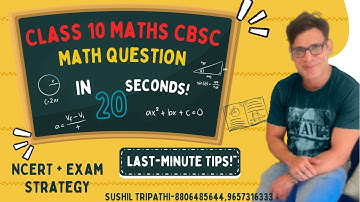 “Crack Class 10 Math