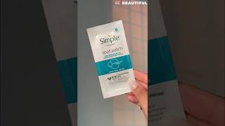 How to Use Pimple Patch on Your Face | Simple Spot Patch for Pimple Free Skin | Be Beautiful #Shorts