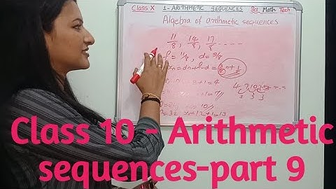 SSLC MATHS Unit 1-Arithmetic Sequences-Part 9 #arithmetic #sequence Malayalam Video