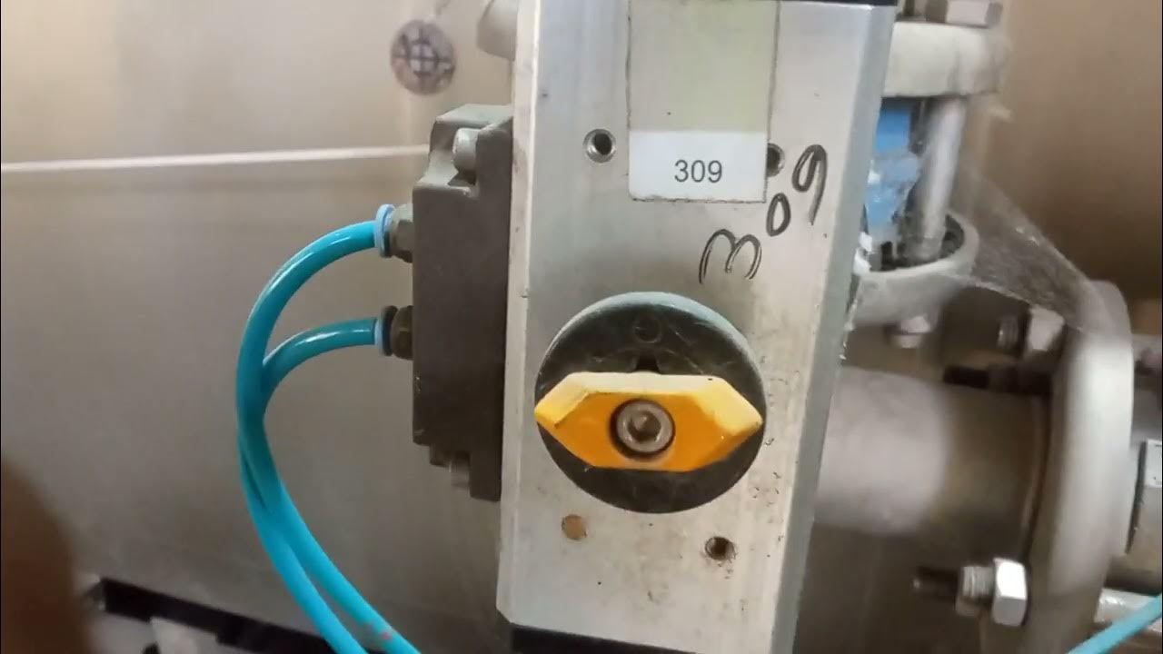 Thies dyeing Machine 07..all valve Number. - YouTube