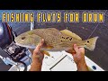 Fishing River Flats for Drum