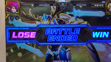 Hero of robots Galaxy Epoch Knight Gavin Vs. Aola Caesar