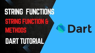 String Functions in dart | dart Fundamental Course | Dart tutorial in Hindi | Flutter tutorial