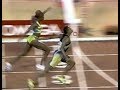 Marion Jones vs. Merlene Ottey - Women's 100m - 1997 Van Damme Meet