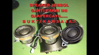 Download Lagu SEPEAKER RUSAK /SOLUSI SPEAKER JBL jebol ngeprek MP3