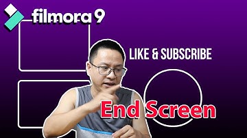 How to Create YouTube End Screen Templates Using Filmora9 - Downloadable Free End Screen Templates