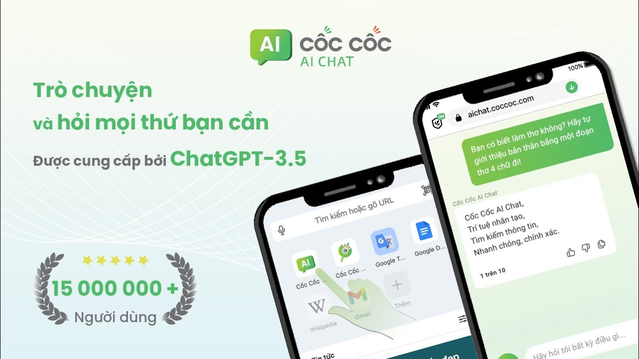 Cốc Cốc Mobile: Trình duyệt & AI Chat - YouTube