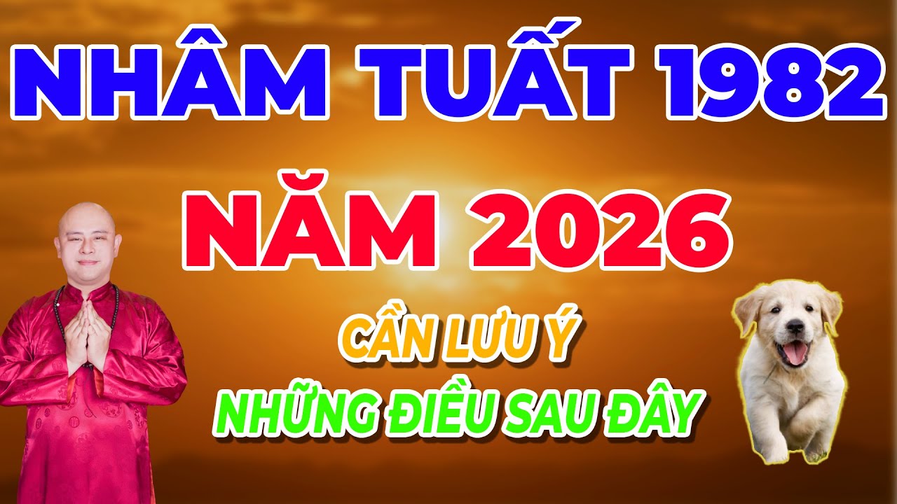 Tử Vi Tuổi Nhâm Tuất 1982 Năm 2026 – Vận Trình Nhiều Áp Lực, Cần Giữ Sự Vững Vàng
