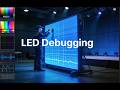 LED display screen uses huidu C16L + R712 P5 module, firmware upgrade, and intelligent settings.