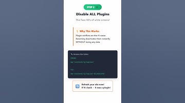 Fix WordPress White Screen of Death in 5 Minutes! 🚨 #WordPressTips