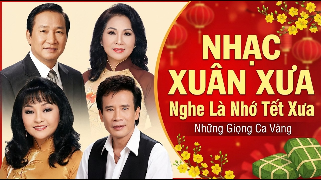 CẢM ƠN - Nhạc Xuân Hải Ngoại 2026 Hay Nhất | Tuyển Tập NHẠC XUÂN XƯA TRƯỚC 1975 Bất Hủ