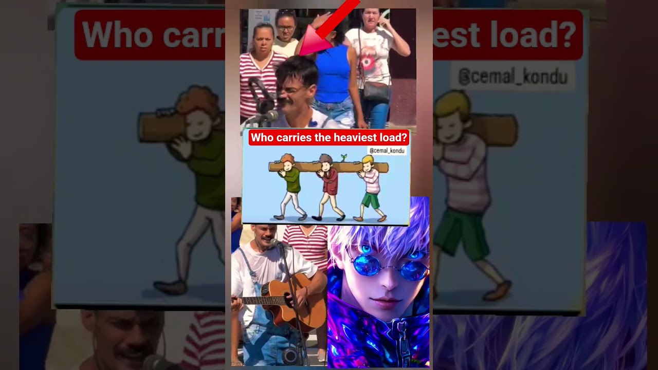 Who carries the heaviest load? 🤔