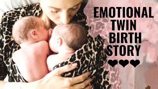 Page Twins Birth Story: Emotional Twin Delivery!