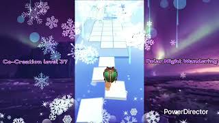 Rolling Sky - Co-Creation Level 37 Bonus 18 Polar Night Wandering All Collectables
