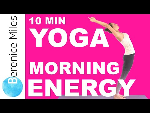 Yoga for ENERGY (5 POWERFUL Yoga poses for Morning Routine)