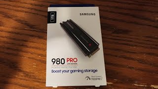 Samsung 980 PRO SSD 1TB unboxing & Installing in PS5.