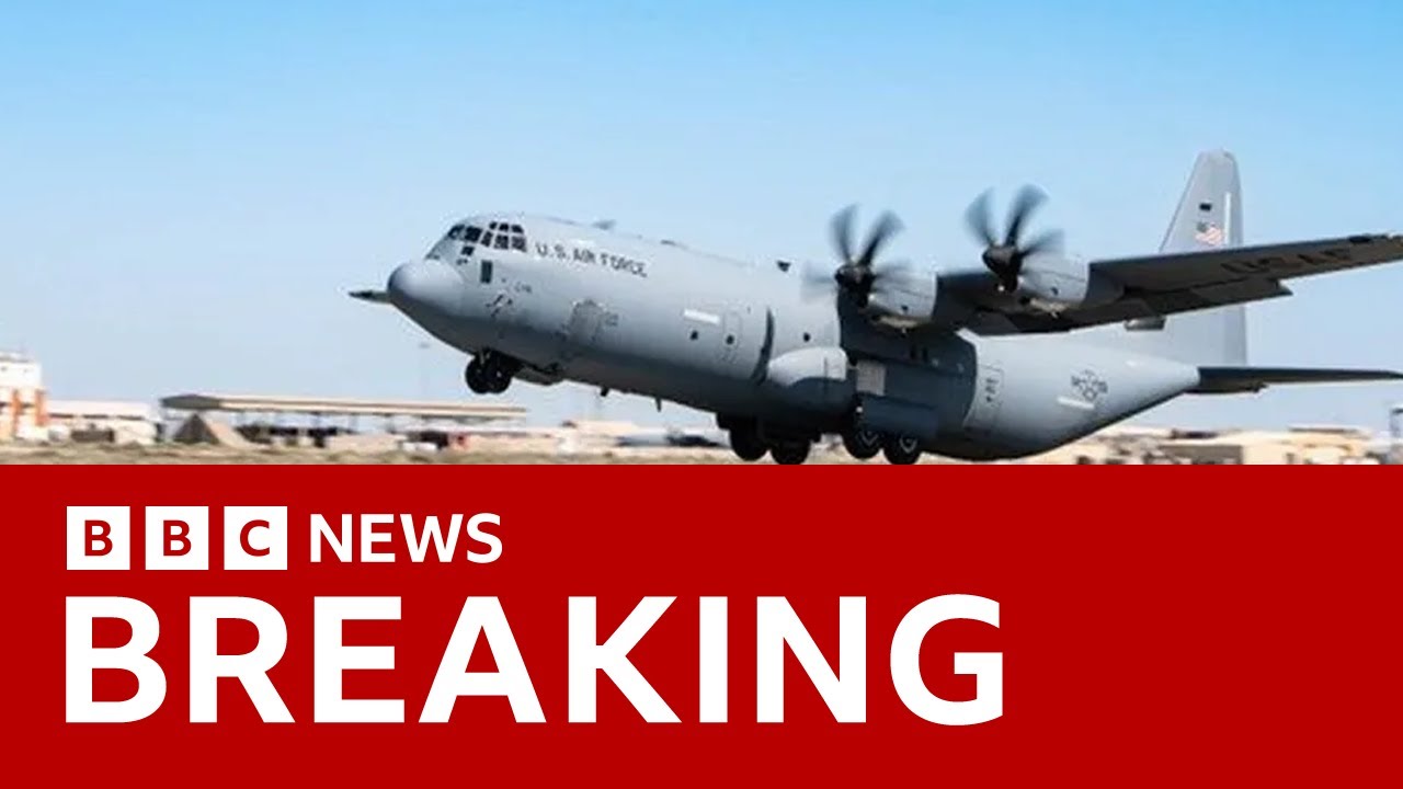 US carries out first air drop of aid for Gaza | BBC News
