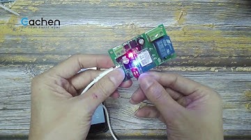 EACHEN INCHING/SELF-LOCKING RELAY MODULE SWITCH V2.0 (TUYA SMART LIFE APP)