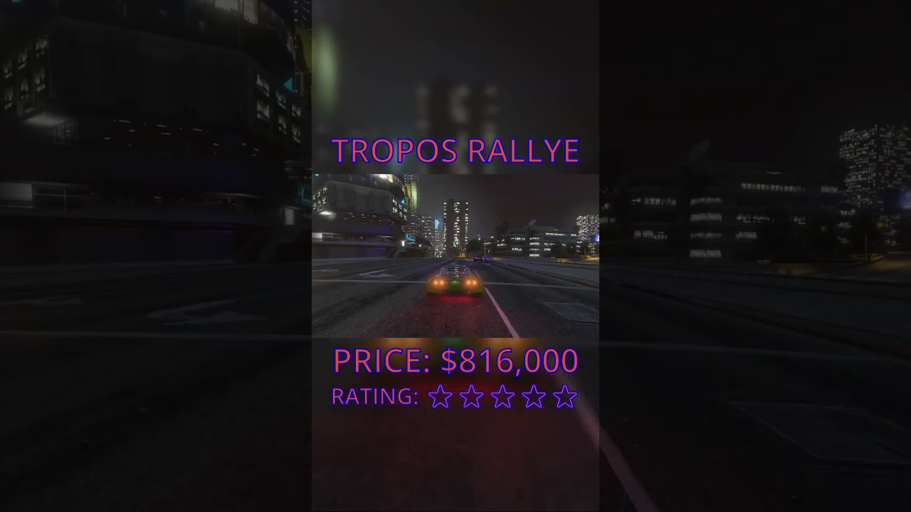 NEW CUSTOMIZED PODIUM VEHICLE TROPOS RALLYE 