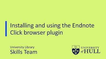 Endnote Click browser plugin