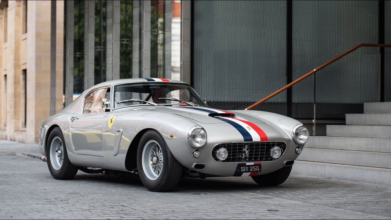 10 Million Ferrari 250 Swb Startup Sound In London Youtube