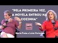 A atriz Lúcia Veríssimo e o autor  e escritor Mario Prata falam sobre as novelas antigas