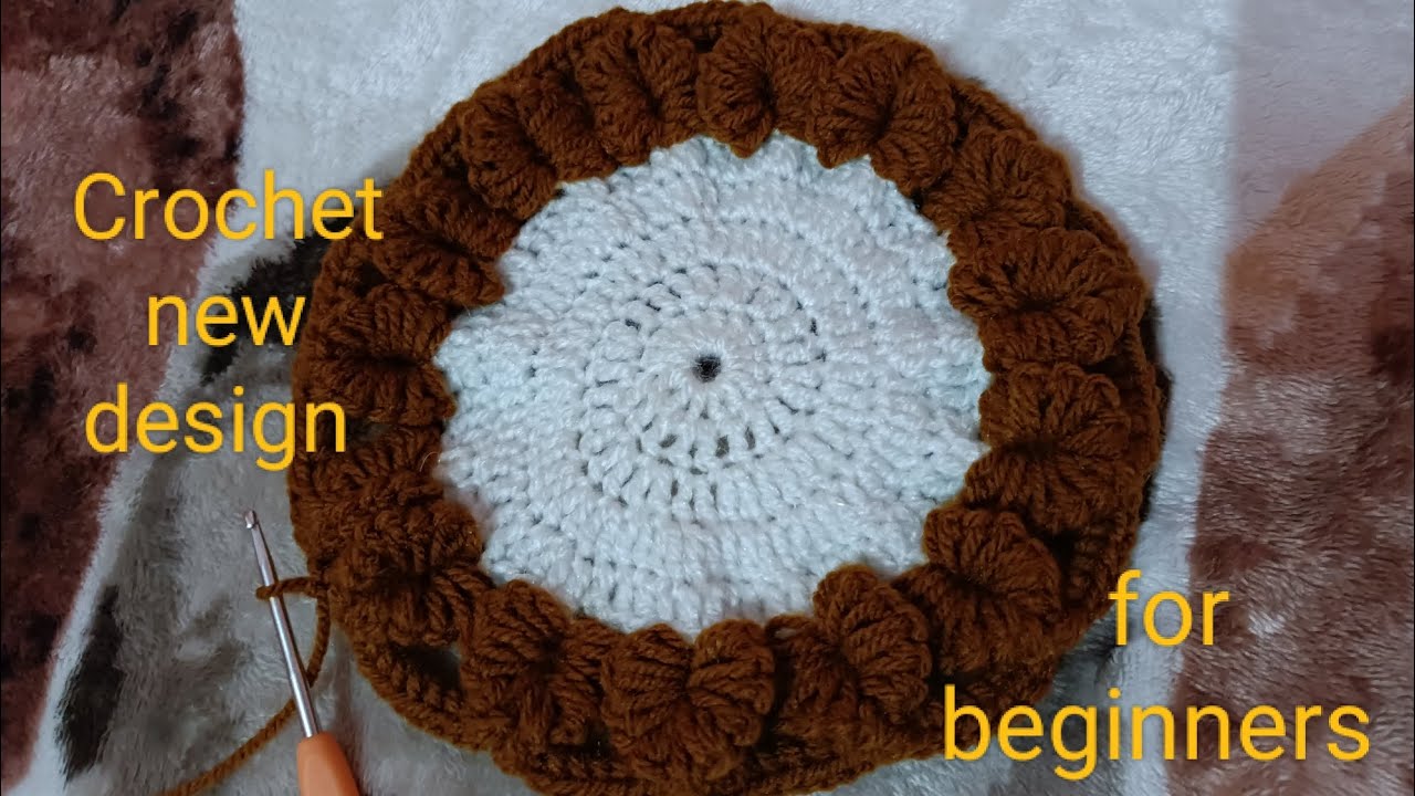 How to crochet easy for beginners Crochet motif tutorial / Simple ...