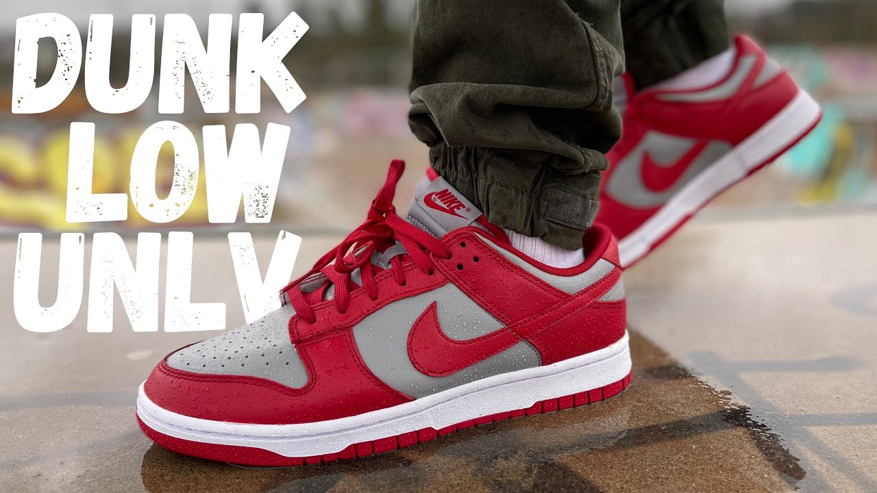Nike DUNK Low UNLV REVIEW & On Foot - YouTube