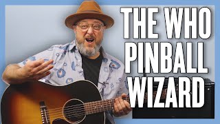 Video thumbnail of "The Who Pinball Wizard Guitar Lesson + Tutorial"