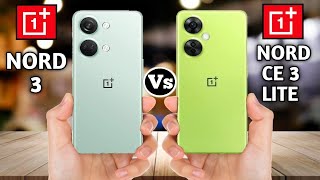 Oneplus Nord 3 5G Vs Oneplus Nord CE 3 lite, Full Comparison #BECKtechnical