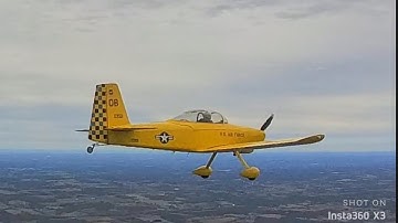 Video of Mike’s RV8 in Formation with an Insta360 3X