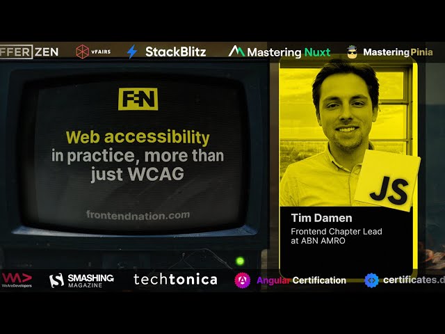 Tim Damen - Web accessibility in practice, more than just WCAG