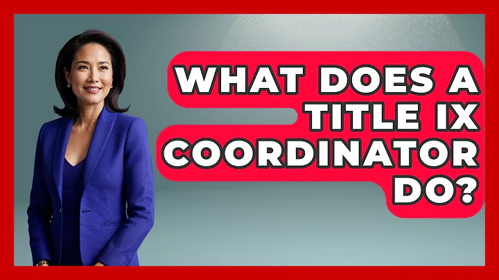 What Does A Title IX Coordinator Do? - Your Civil Rights Guide