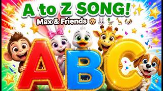 Abc Song For Kids Learn The Alphabet With Max Funtoons