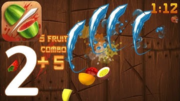 Fruit Ninja - Gamesplay Walkthrough Part 2 - mode (iOS, Android)