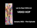 Let Us Start With Art VIDEO HOP - Giraffe Paper Painting Collage Wall Art