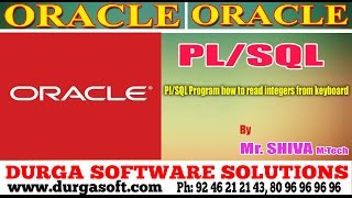 ORACLE || Pl/SQL Program how to read integers from keyboard screenshot 4